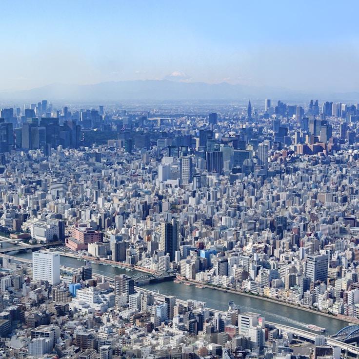 City skyline in Lisbon, Portugal